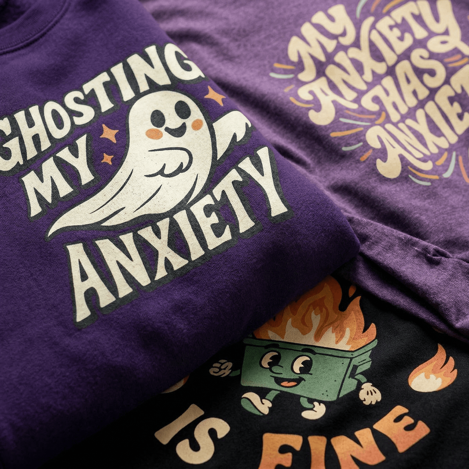 10 Funny Anxiety Shirts for People Who Cope With Humor - Self-Care Shirts