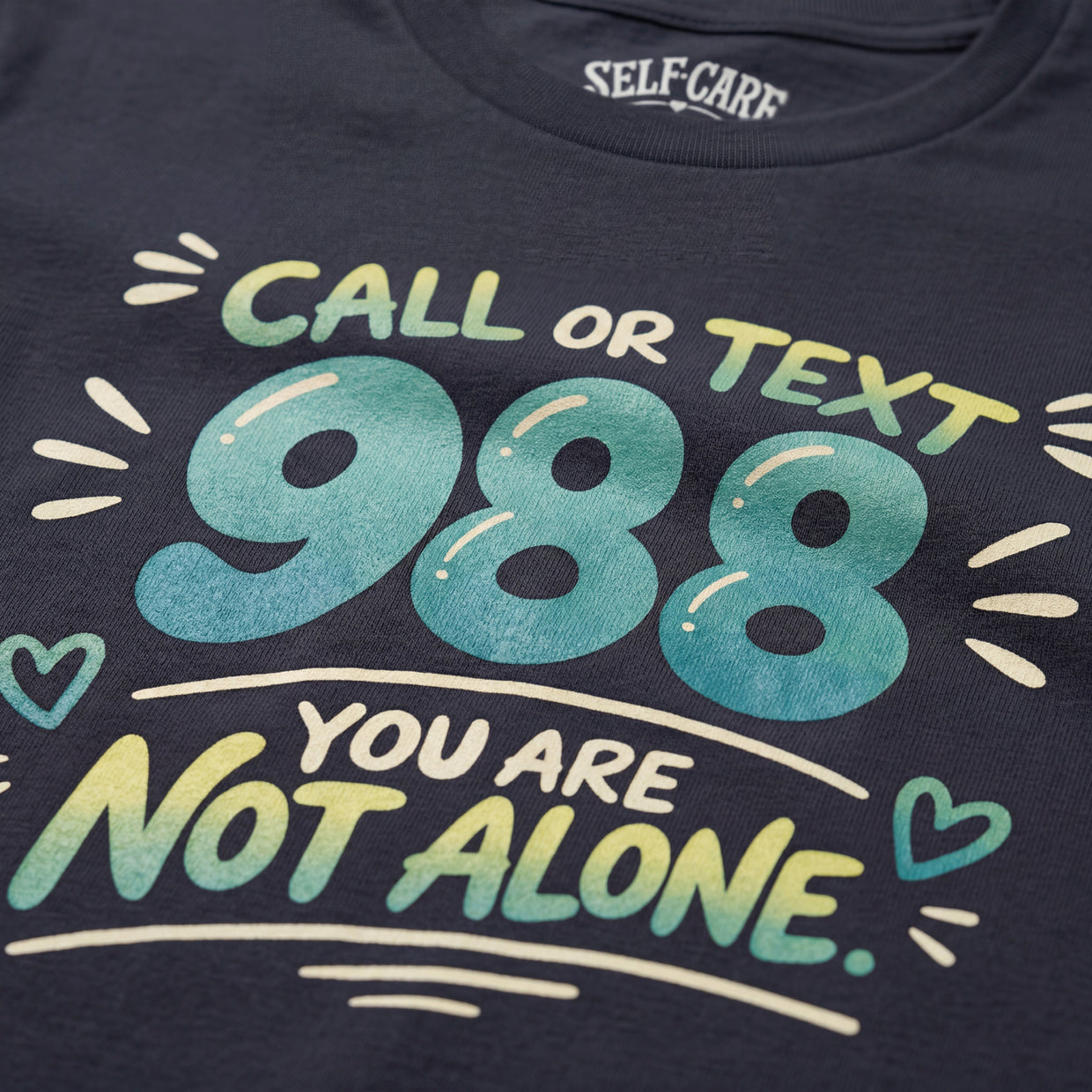 988: What It Is and Why It Matters (And Why I Made a Shirt About It) - Self-Care Shirts