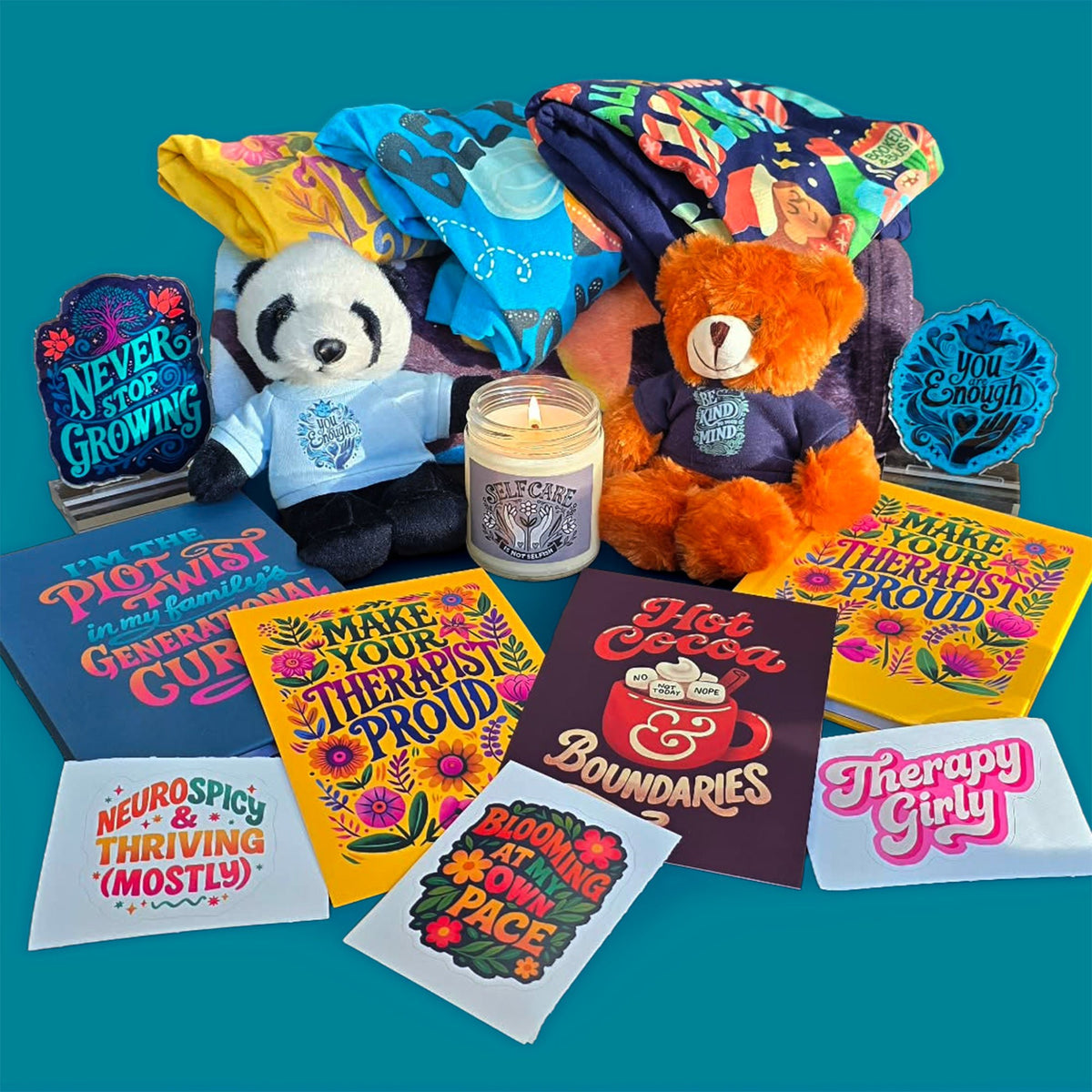 Mental Health Gifts for Someone Going Through a Hard Time - Self-Care Shirts
