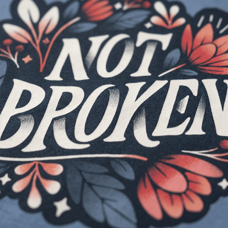 The Difference Between Healing and Being Fixed (And Why It Matters) - Self-Care Shirts