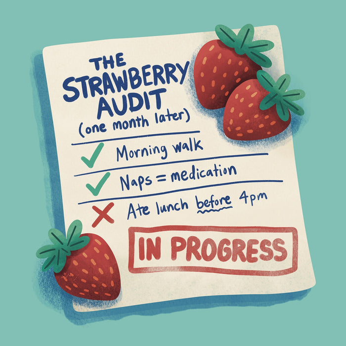 The Strawberry Audit: One Month Later - Self-Care Shirts