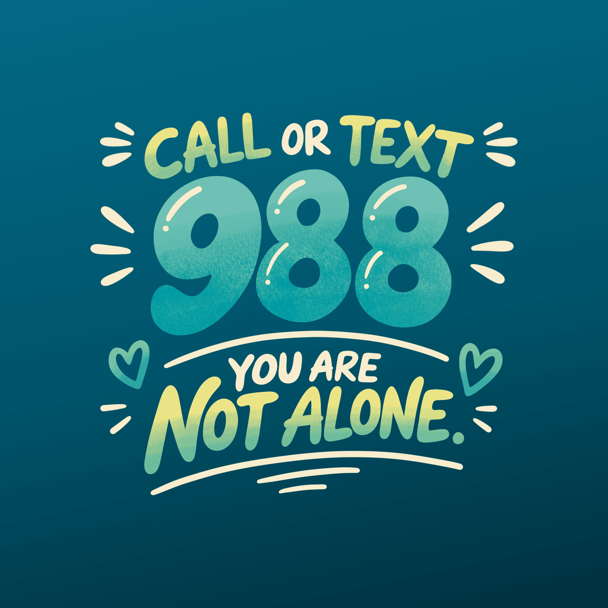 What Actually Happens When You Call 988 - Self-Care Shirts