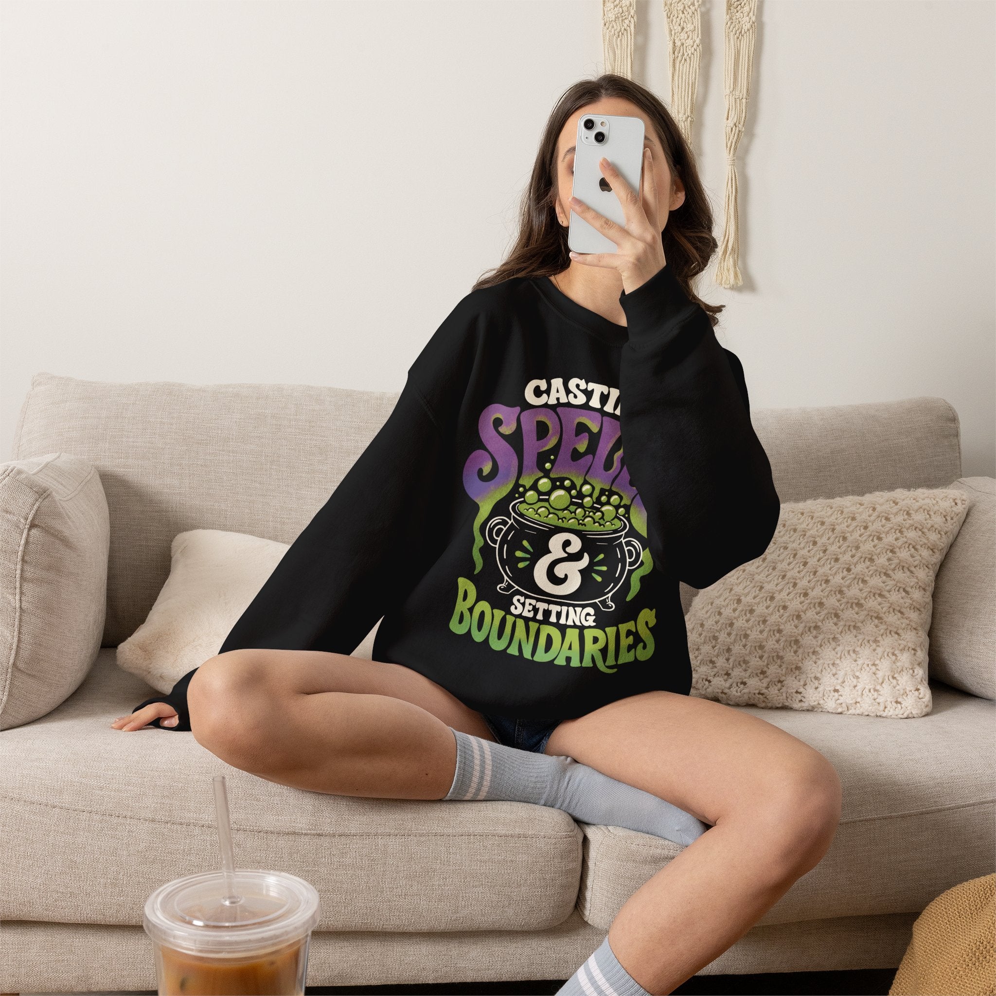 Casting Spells & Setting Boundaries Sweatshirt