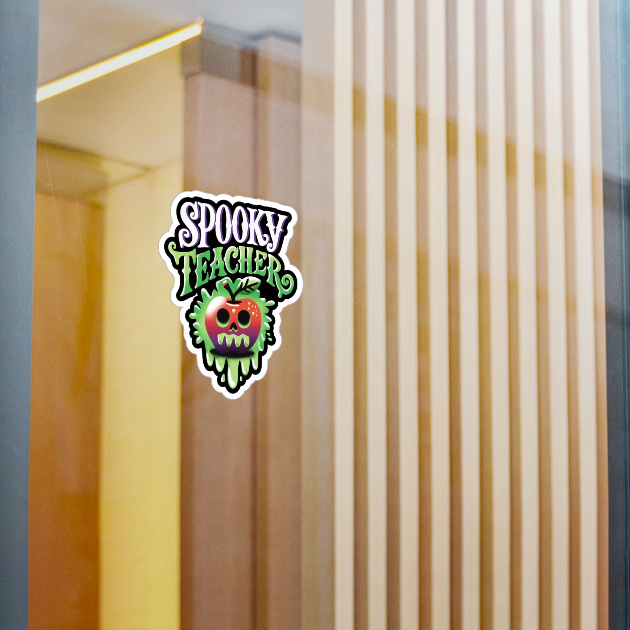 Spooky Teacher Sticker