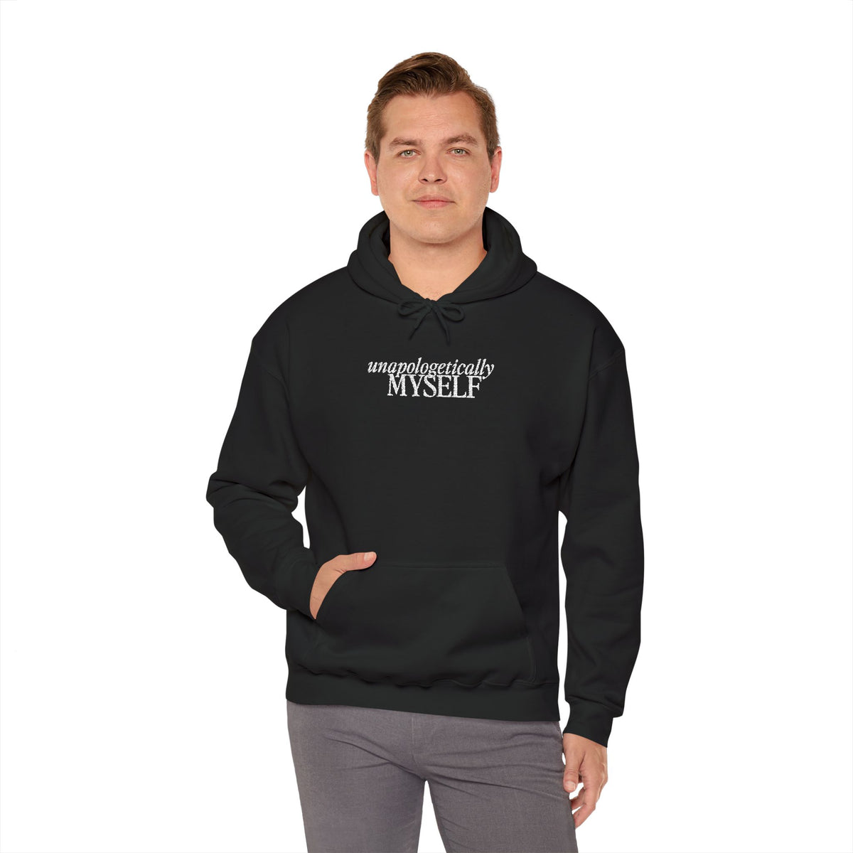 Unapologetically Myself Embroidered Hoodie