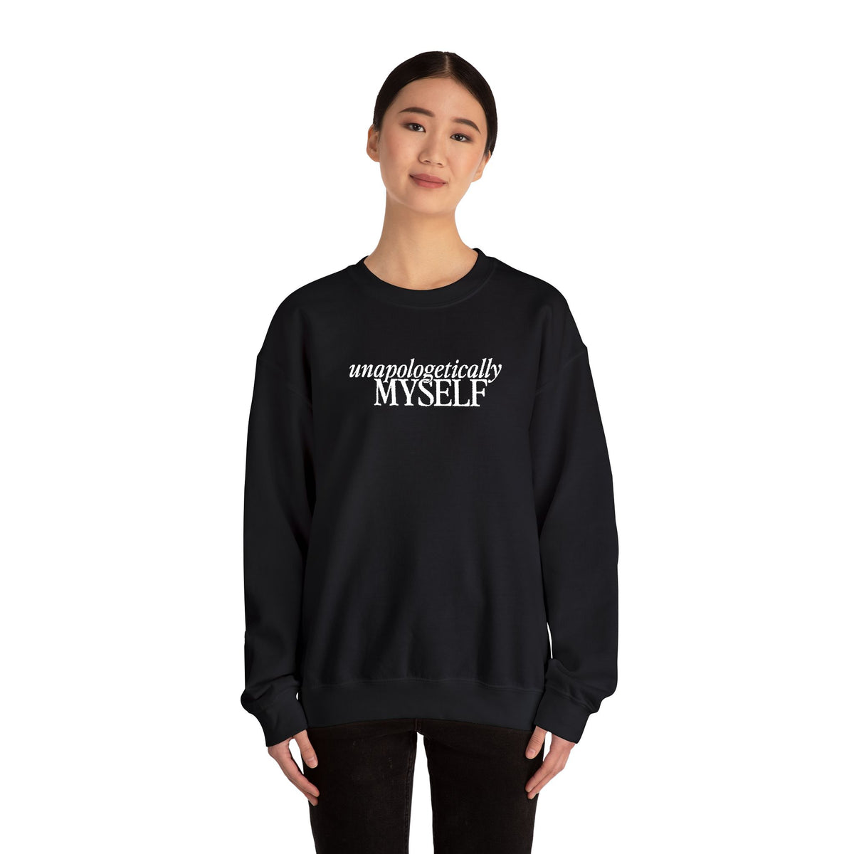Unapologetically Myself Embroidered Sweatshirt