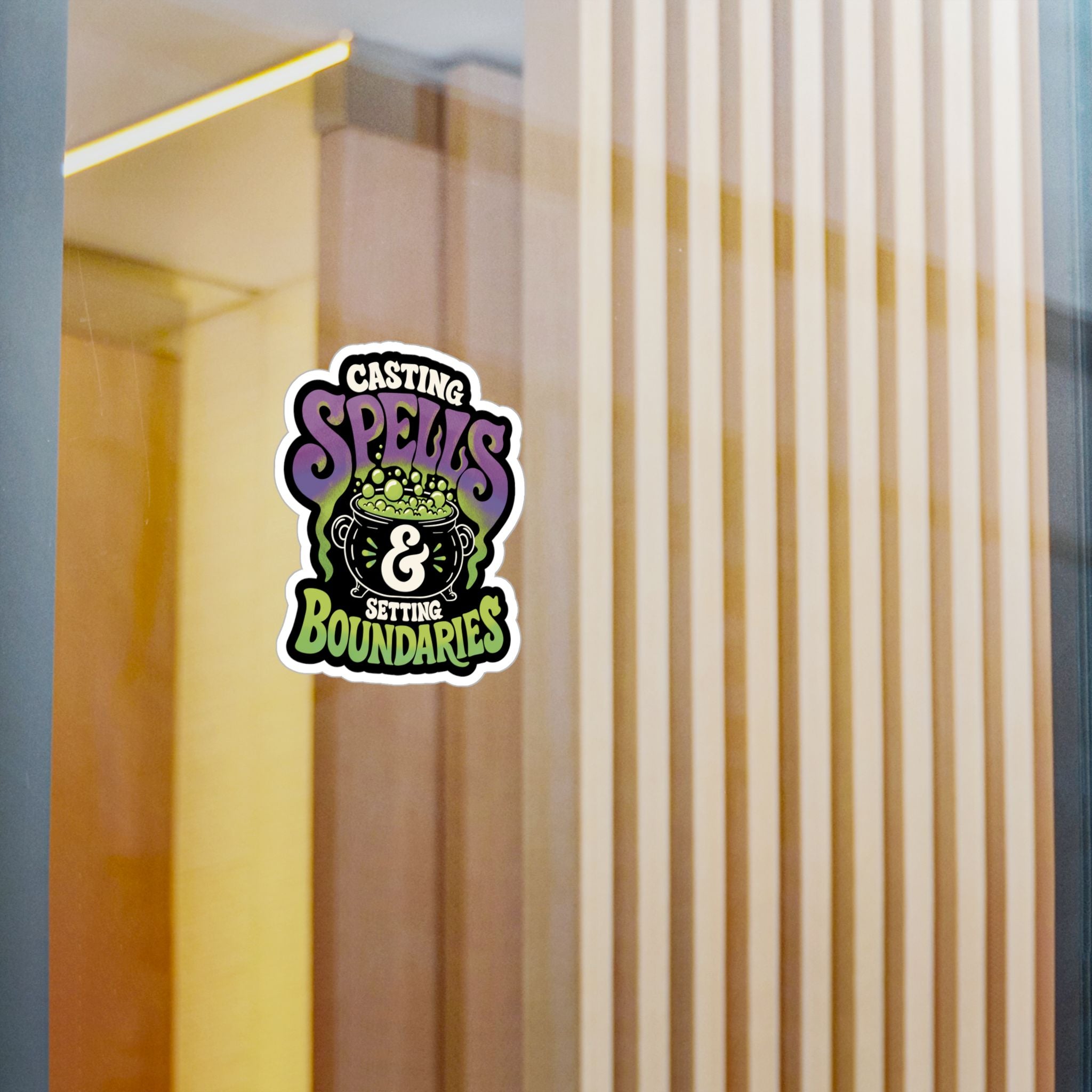 Casting Spells & Setting Boundaries Sticker