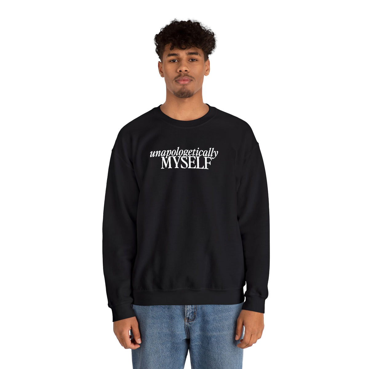 Unapologetically Myself Embroidered Sweatshirt