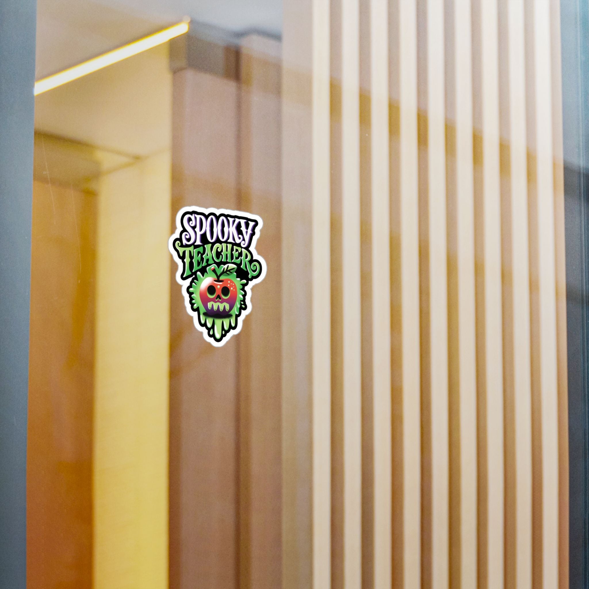 Spooky Teacher Sticker