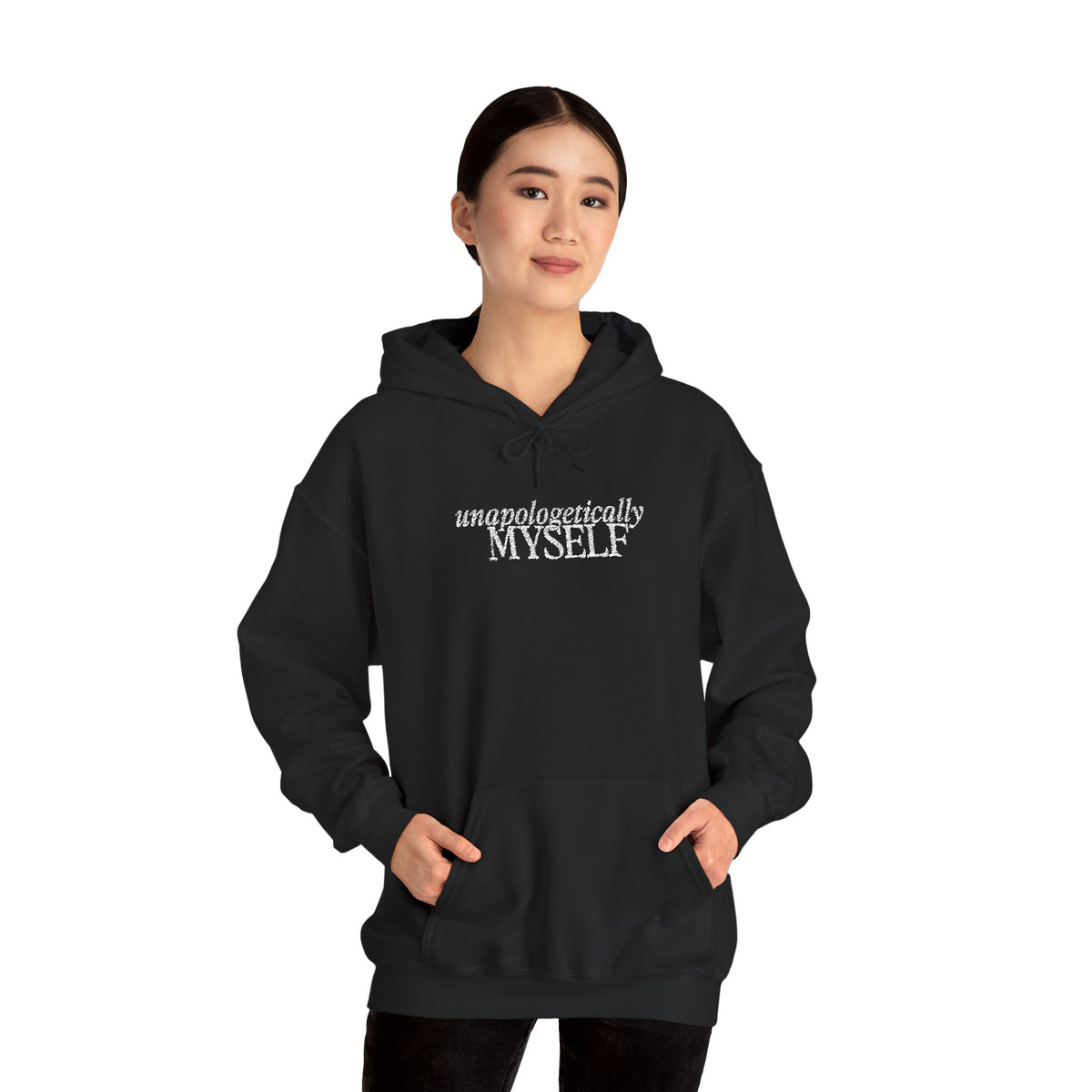 Unapologetically Myself Embroidered Hoodie