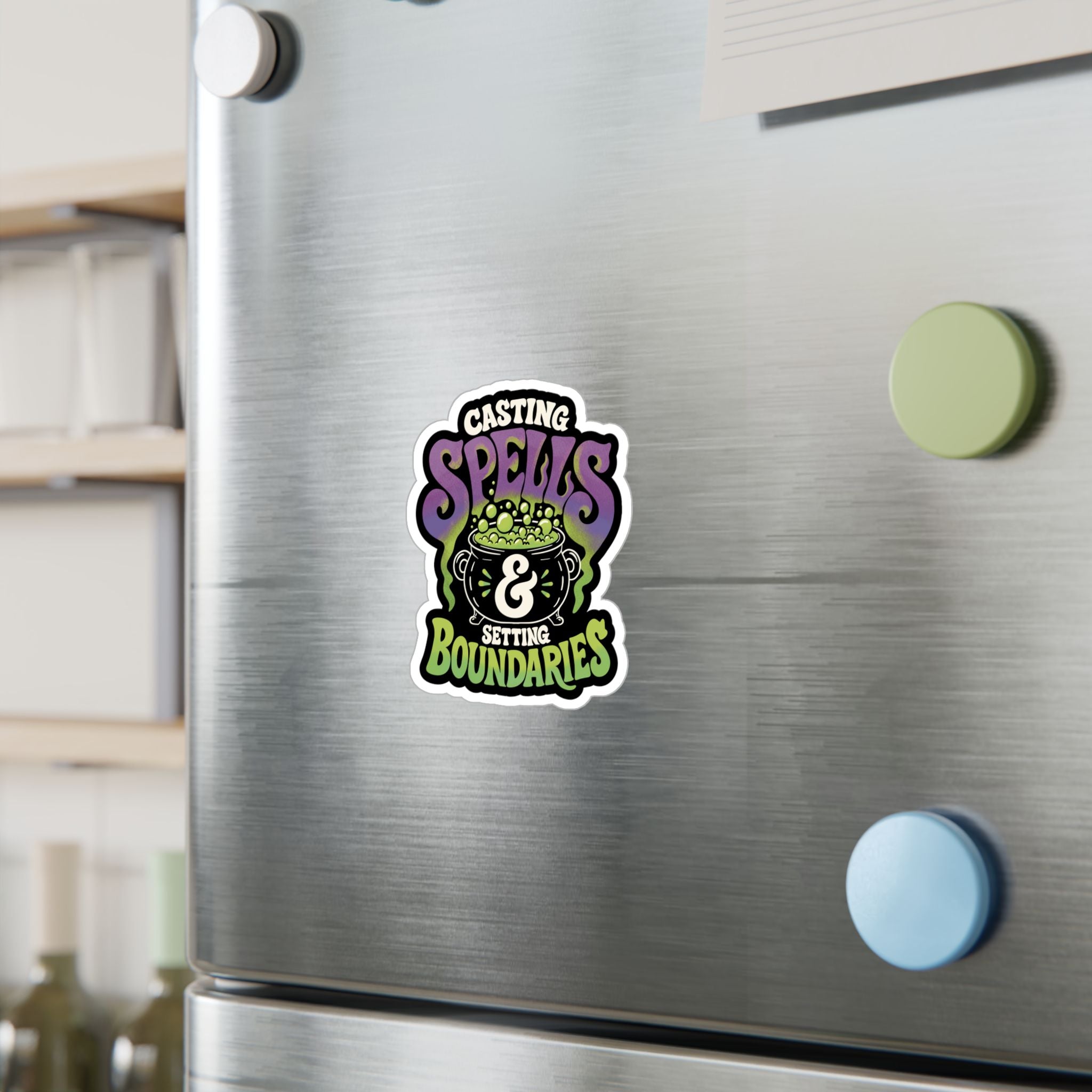Casting Spells & Setting Boundaries Sticker