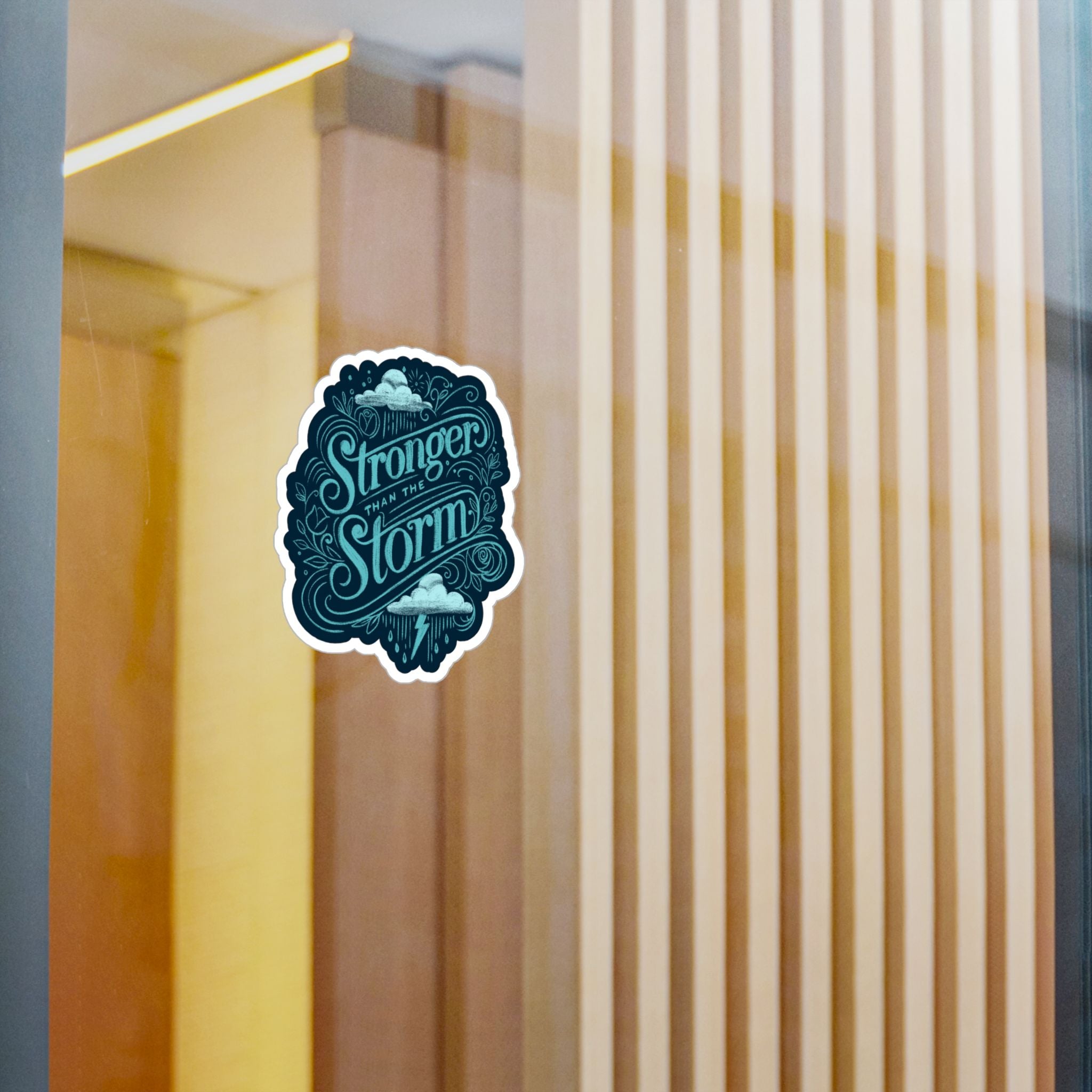 Stronger Than the Storm Sticker