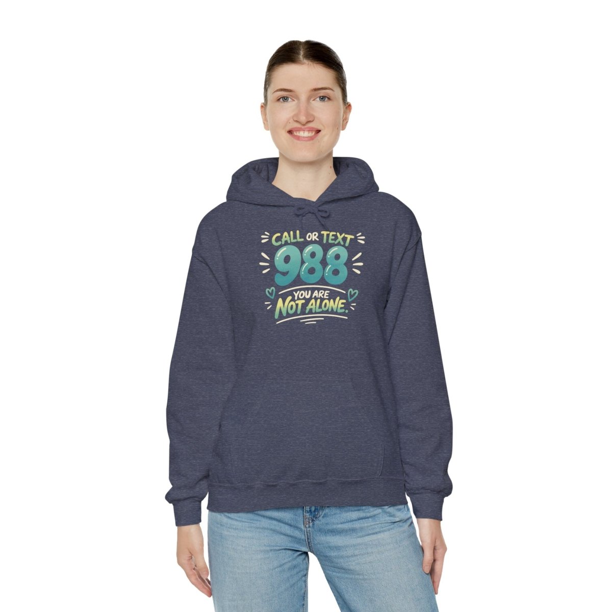 988 Mental Health Awareness Hoodie - Self - Care Shirts