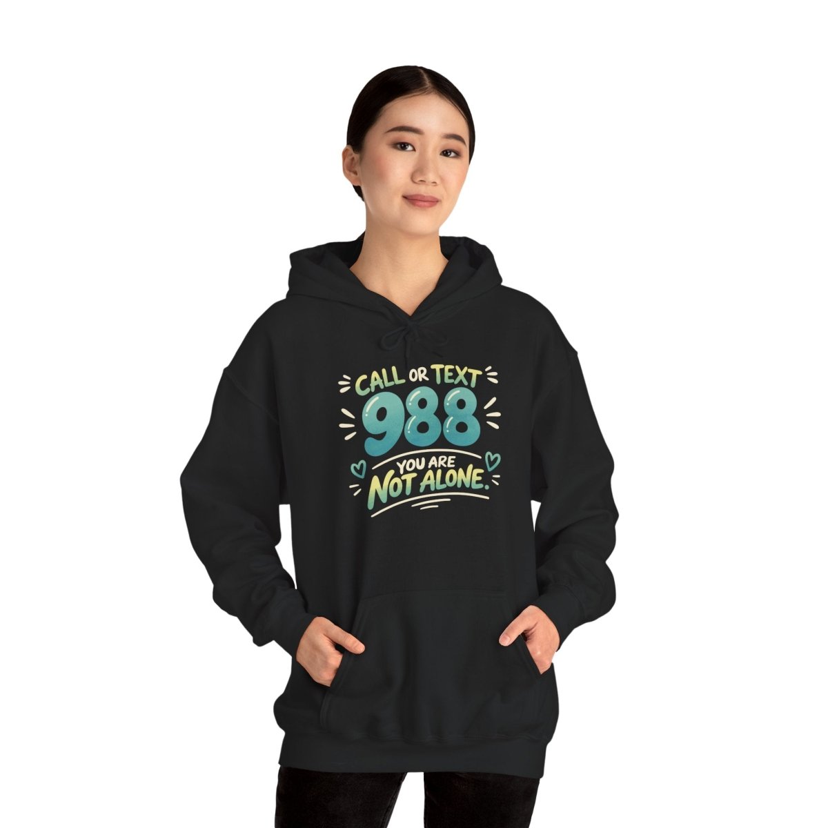 988 Mental Health Awareness Hoodie - Self - Care Shirts