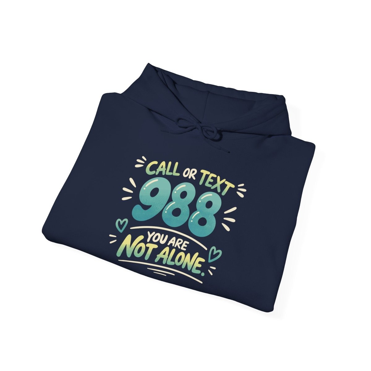 988 Mental Health Awareness Hoodie - Self - Care Shirts