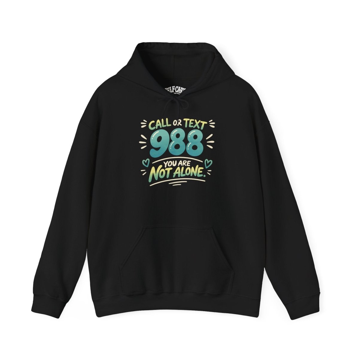 988 Mental Health Awareness Hoodie - Self - Care Shirts