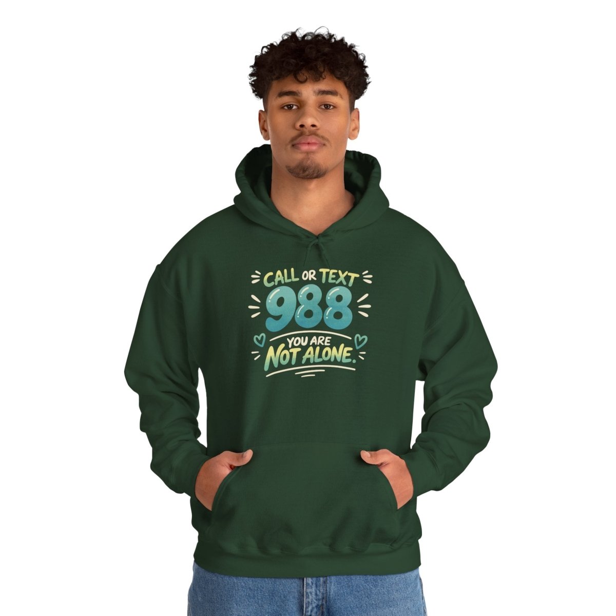 988 Mental Health Awareness Hoodie - Self - Care Shirts