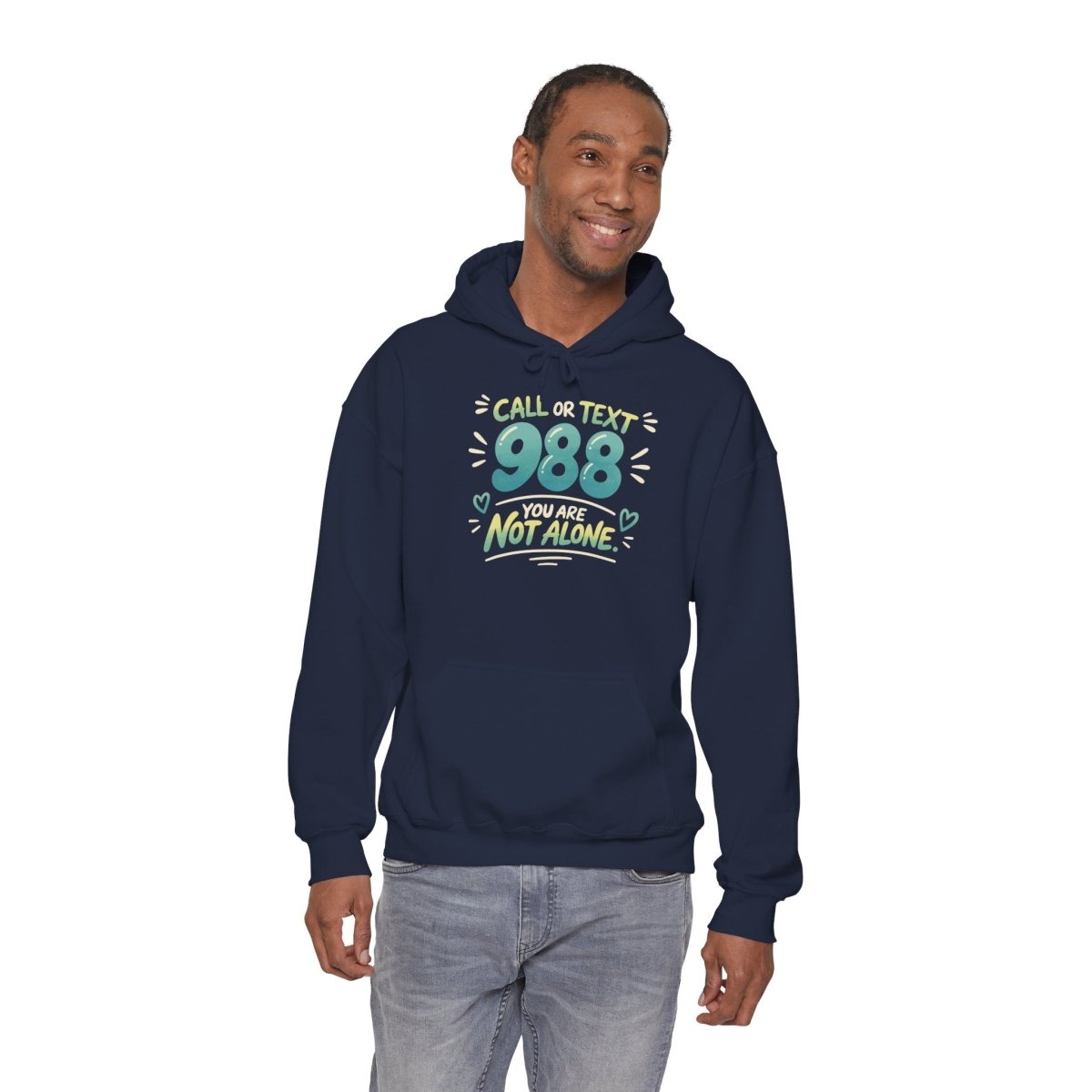 988 Mental Health Awareness Hoodie - Self - Care Shirts