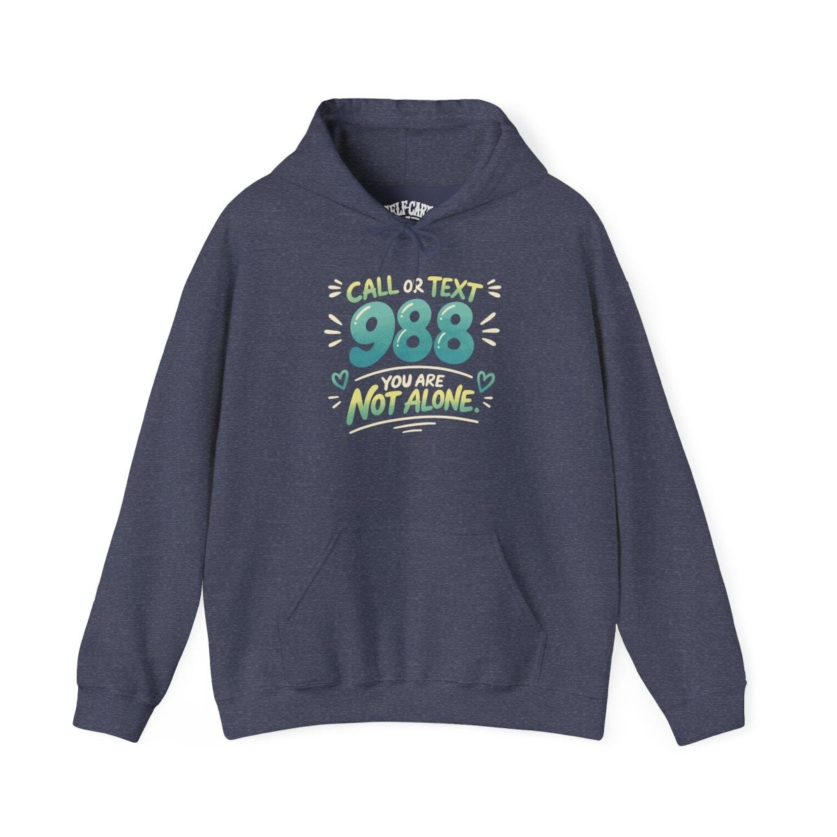 988 Mental Health Awareness Hoodie - Self - Care Shirts
