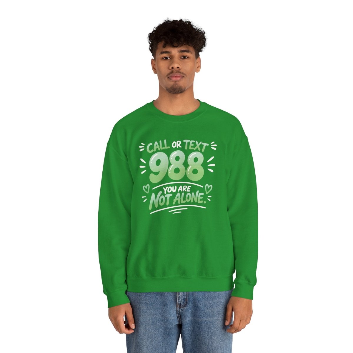988 Mental Health Awareness Sweatshirt - Self - Care Shirts