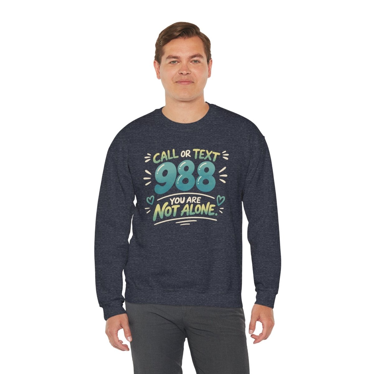 988 Mental Health Awareness Sweatshirt - Self - Care Shirts