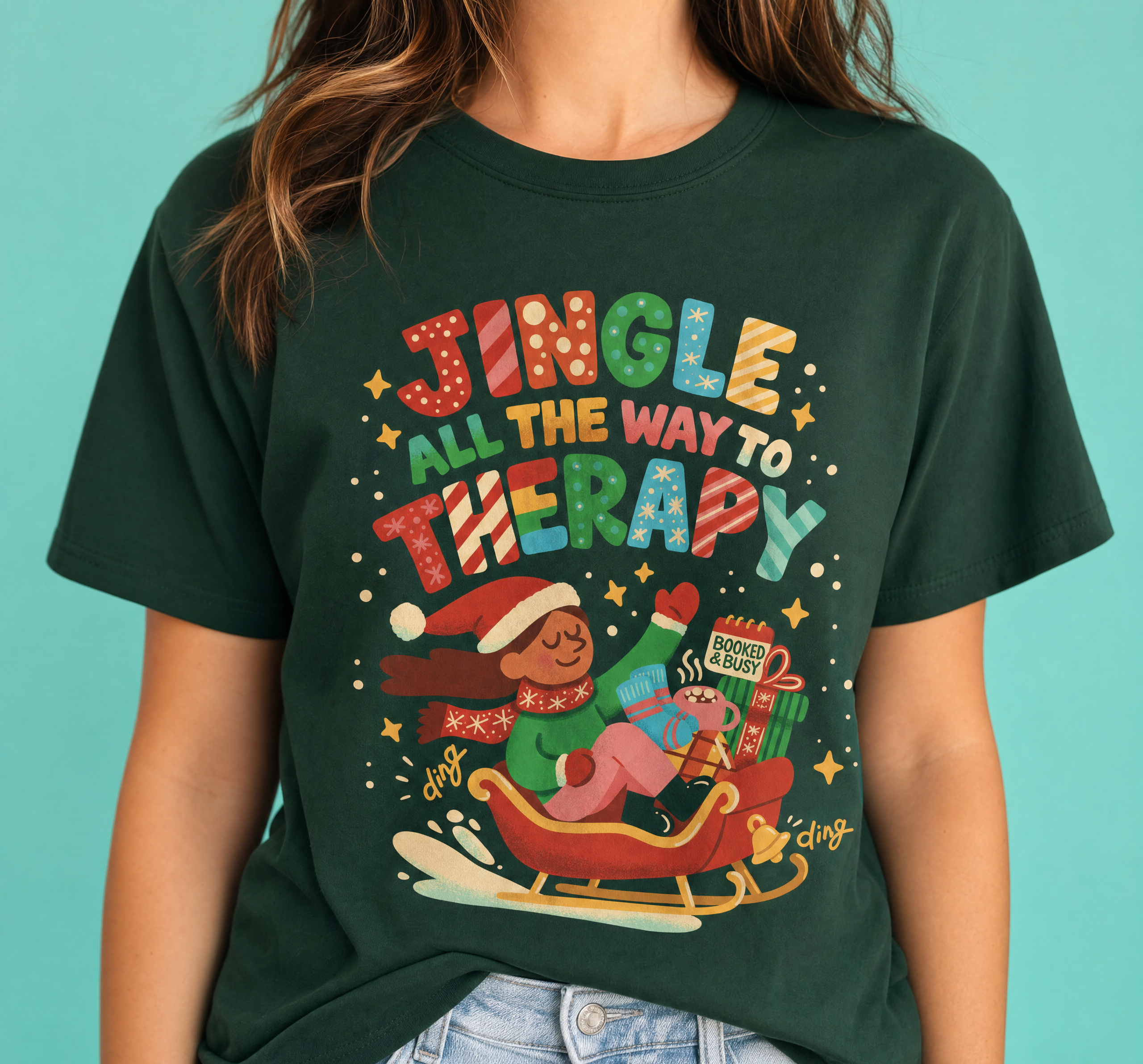 Jingle All the Way to Therapy Shirt