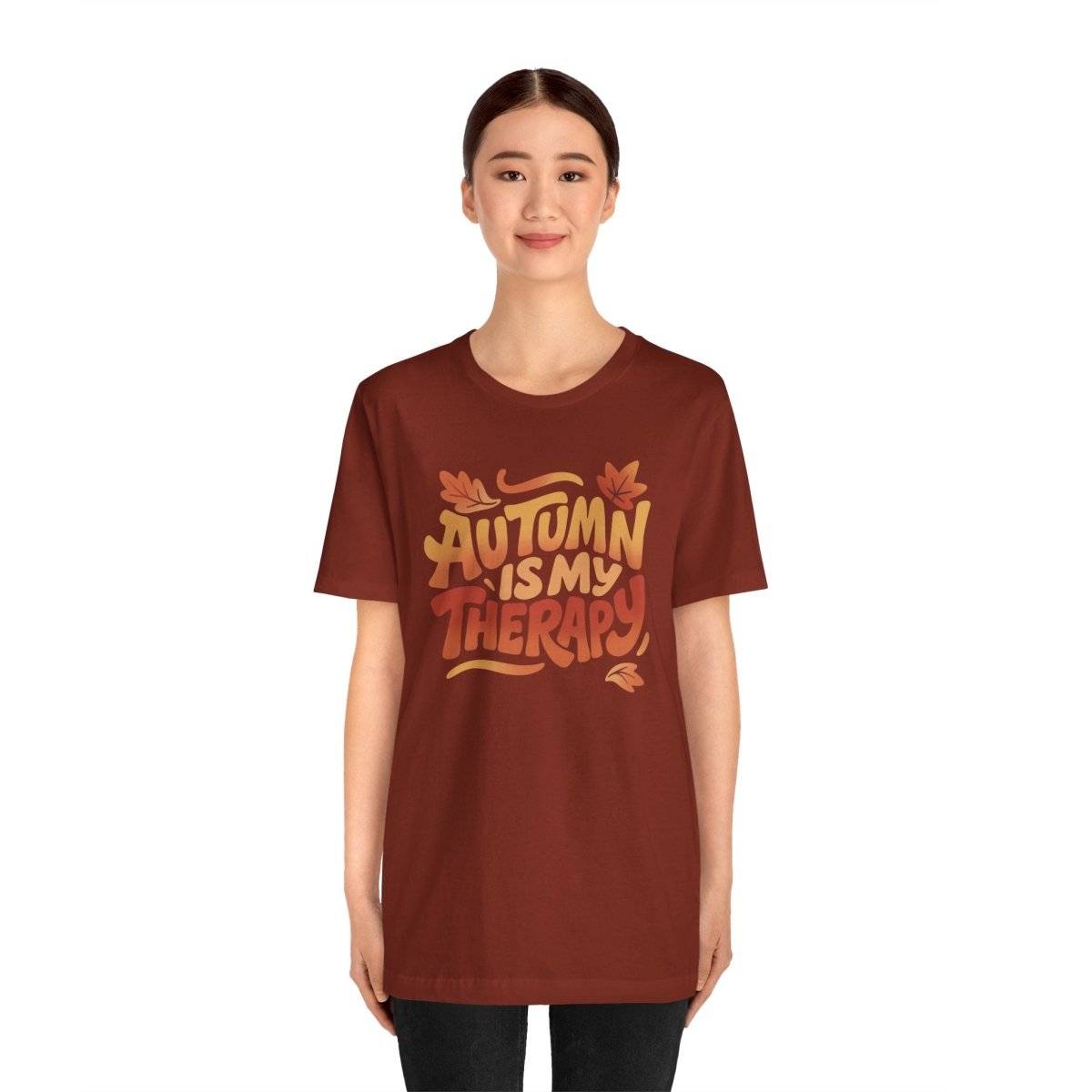 Autumn Is My Therapy | Mental Health Shirt - Self - Care Shirts