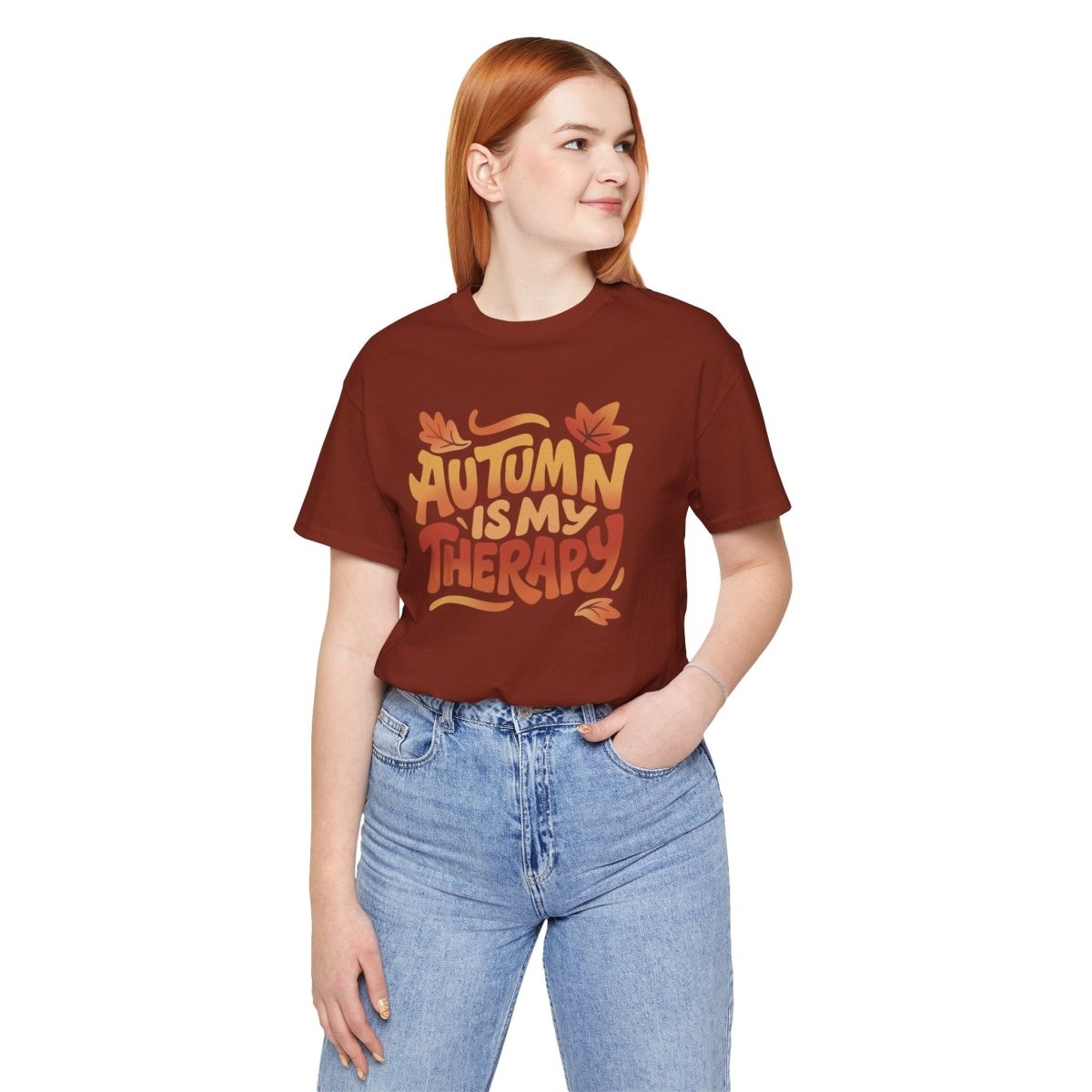 Autumn Is My Therapy | Mental Health Shirt - Self - Care Shirts