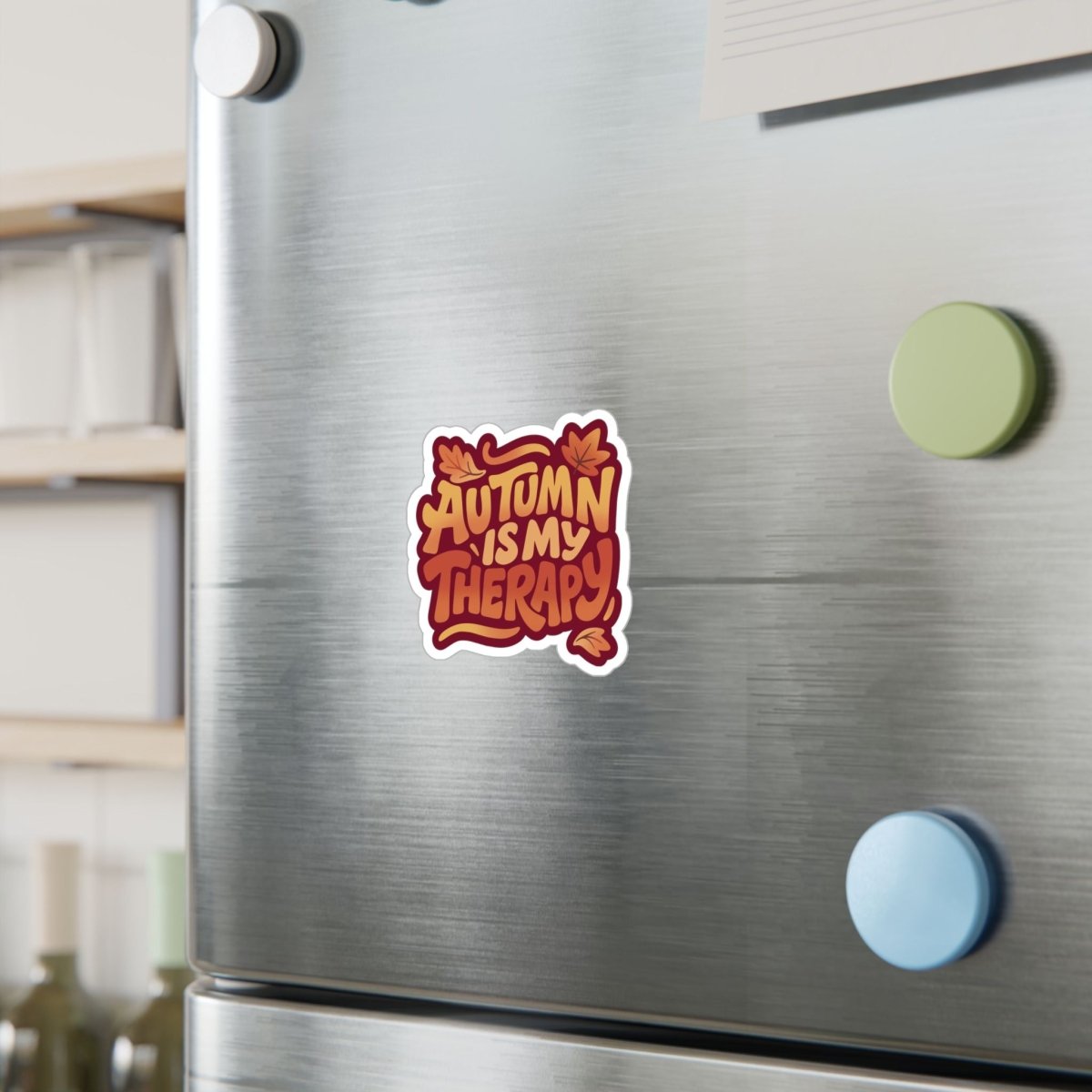 Autumn Is My Therapy Sticker - Self-Care Shirts