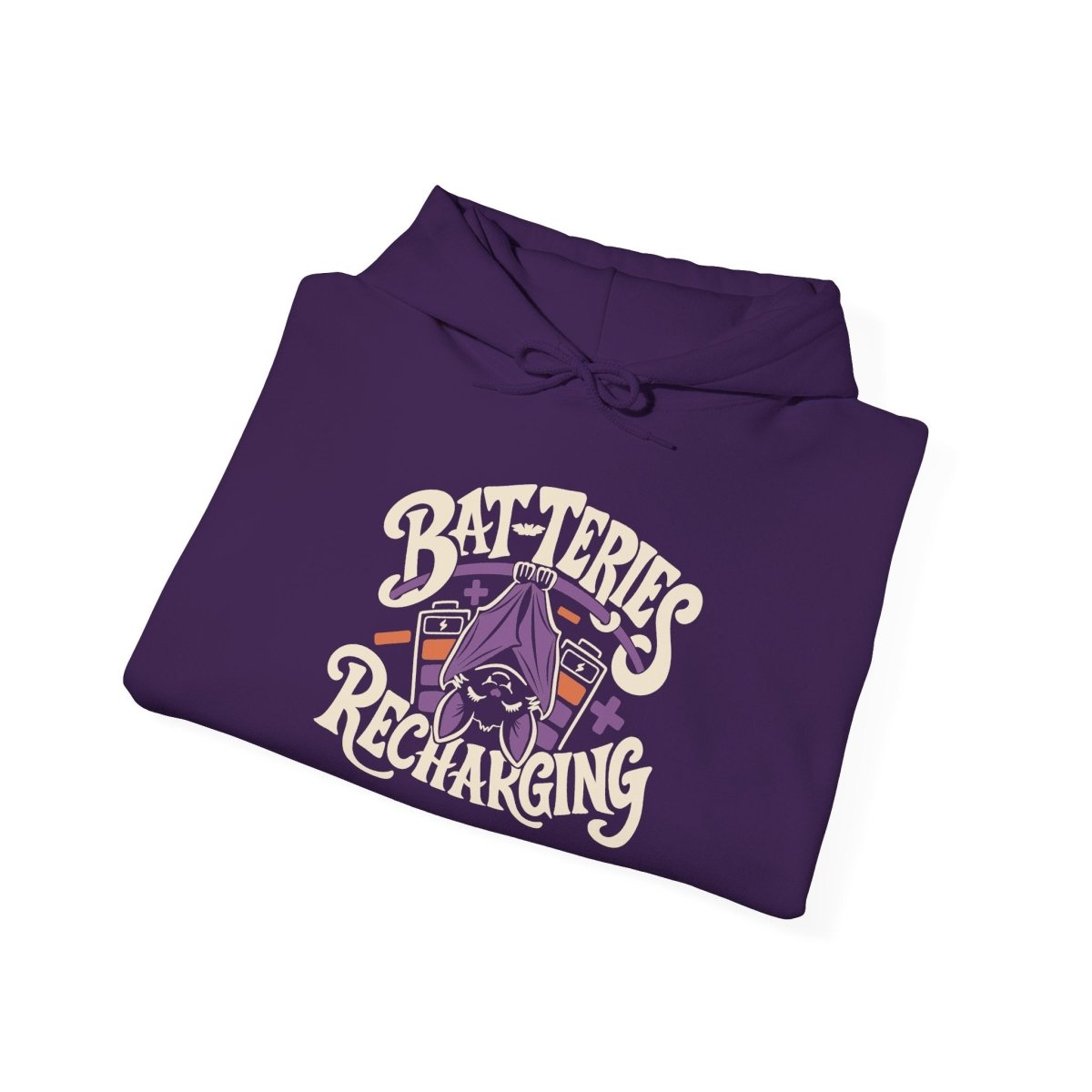 Bat-teries Recharging Hoodie - Self-Care Shirts
