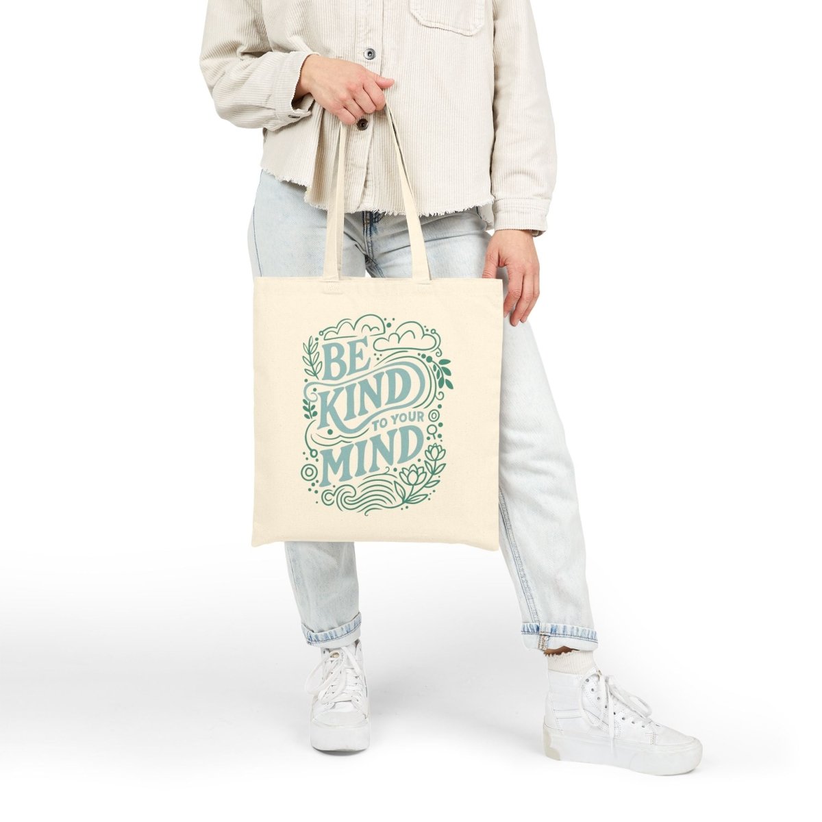 Be Kind to Your Mind Tote Bag - Self-Care Shirts for mental health
