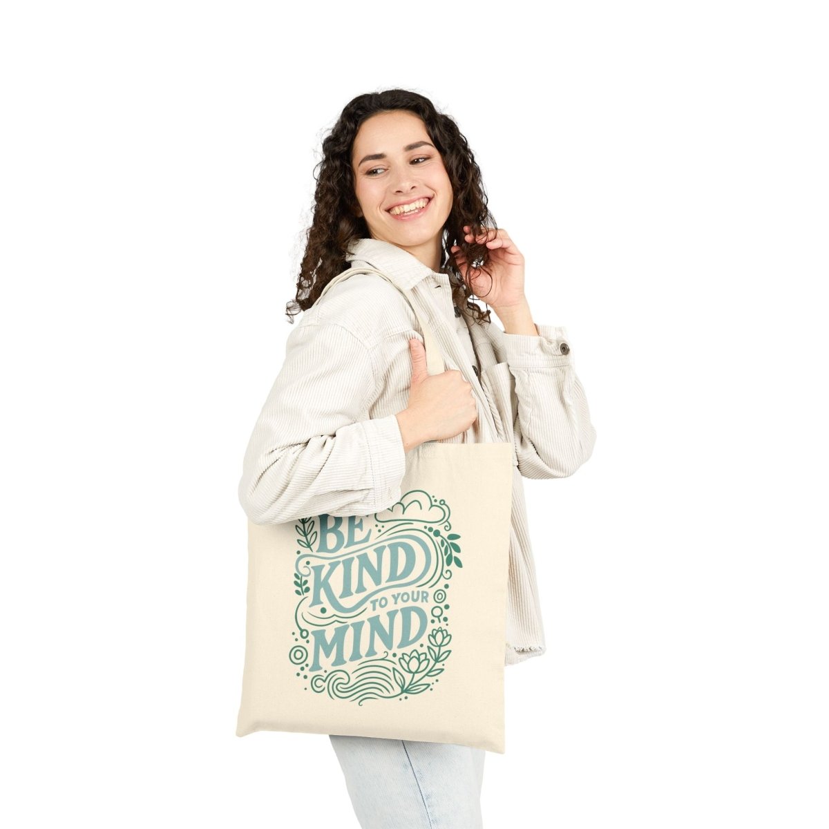 Be Kind to Your Mind Tote Bag - Self-Care Shirts for mental health
