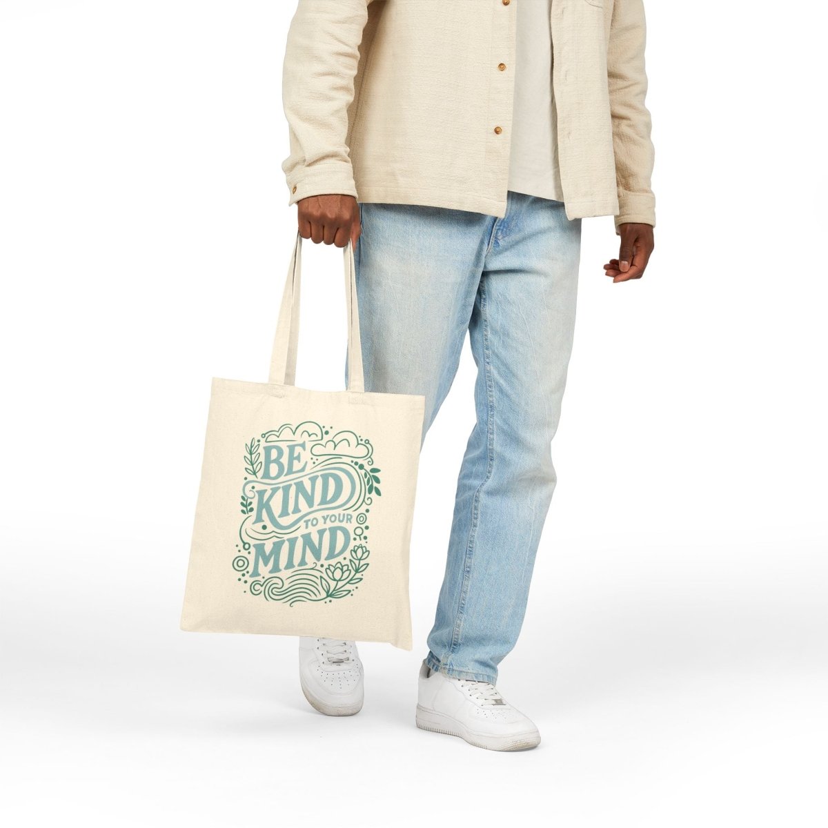 Be Kind to Your Mind Tote Bag - Self-Care Shirts for mental health