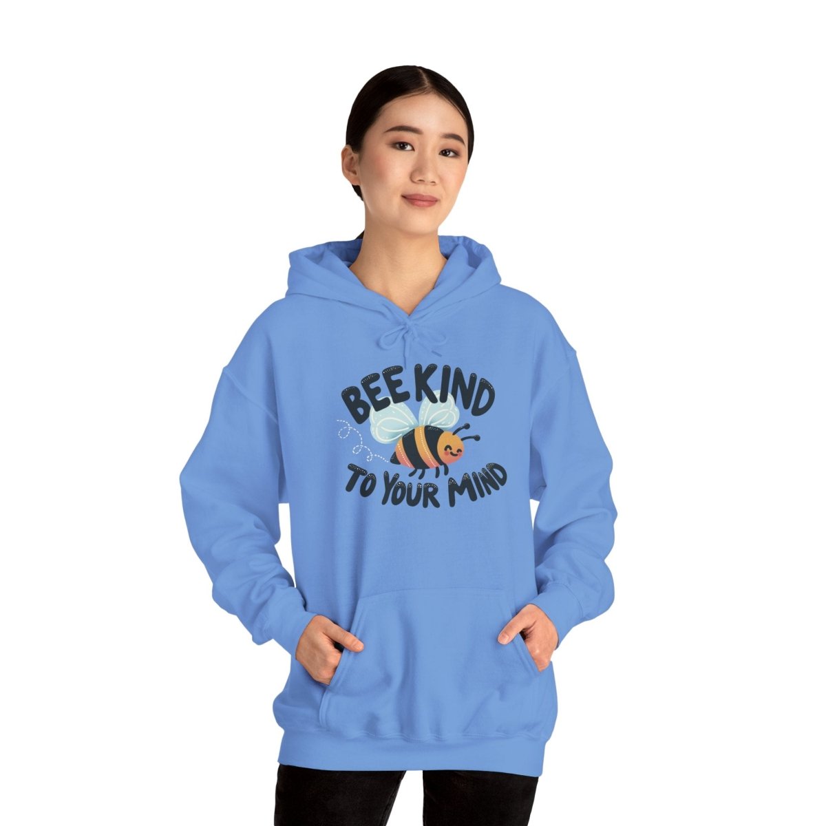 Bee Kind to Your Mind Hoodie - Self - Care Shirts