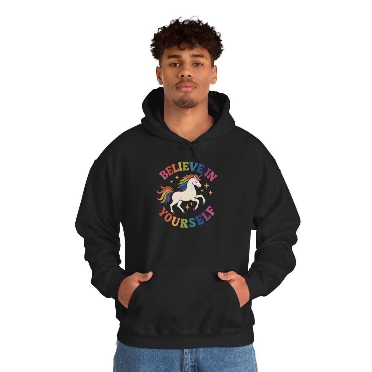 Believe In Yourself Unicorn Hoodie - Self - Care Shirts