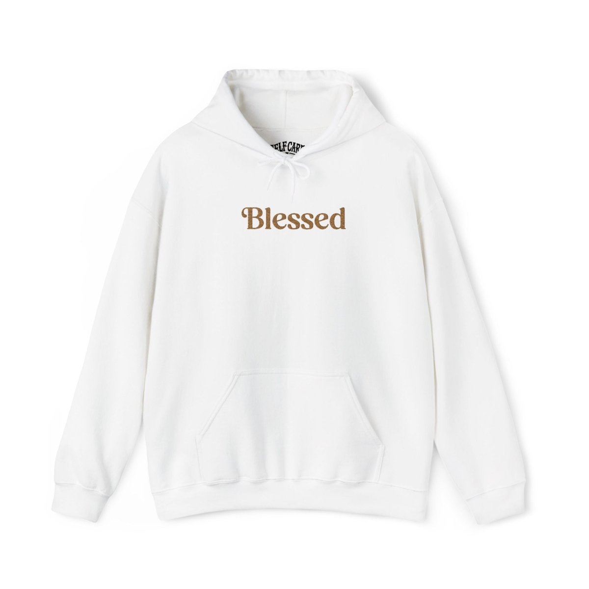 Blessed Embroidered Hoodie - Self - Care Shirts