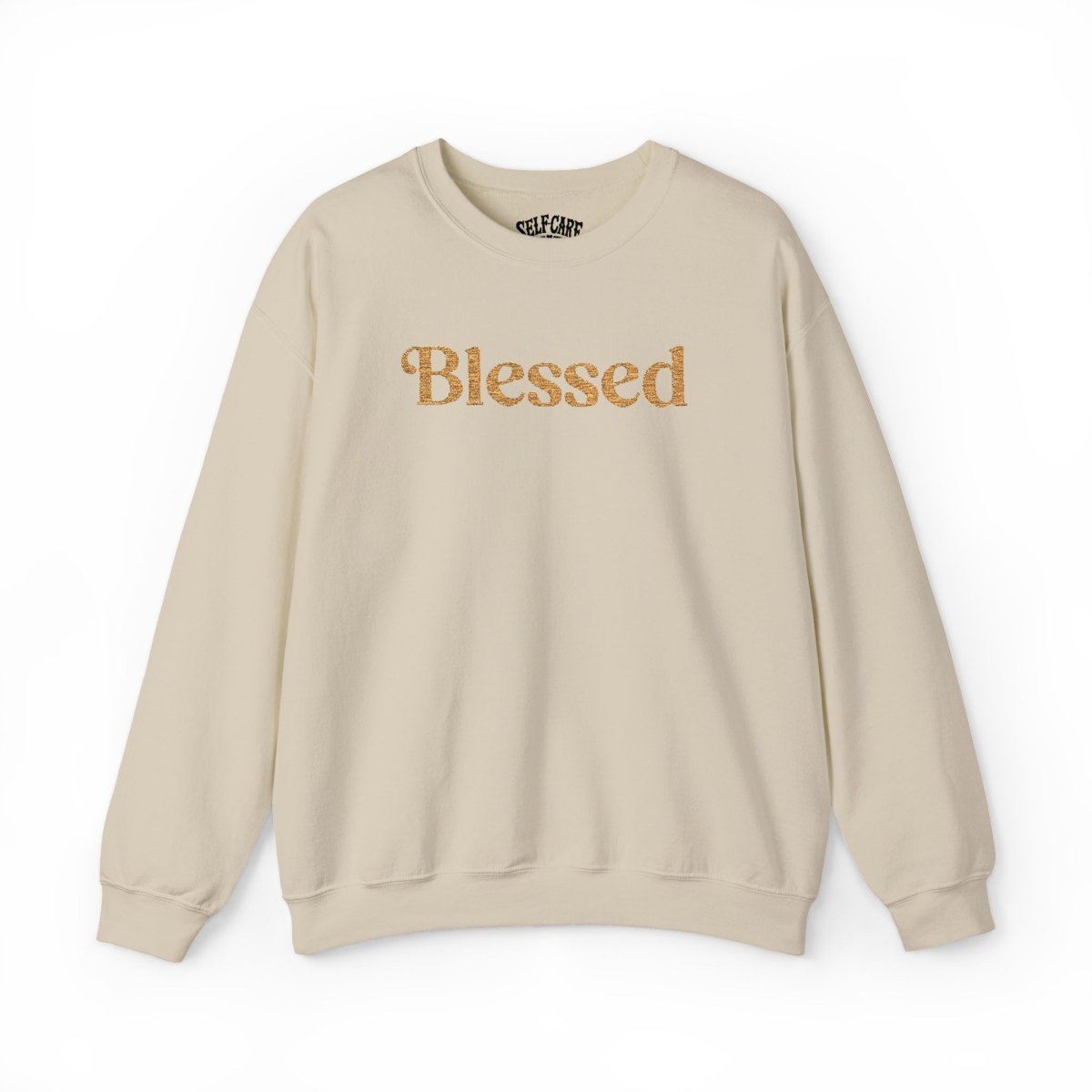 Blessed | Embroidered Mental Health Sweatshirt - Self - Care Shirts