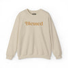 Blessed | Embroidered Mental Health Sweatshirt - Self - Care Shirts