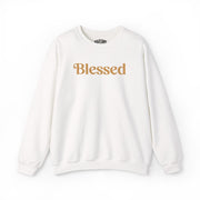 Blessed | Embroidered Mental Health Sweatshirt - Self - Care Shirts