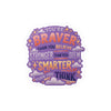 Braver, Stronger, Smarter Removable Vinyl Decal - Self-Care Shirts for mental health