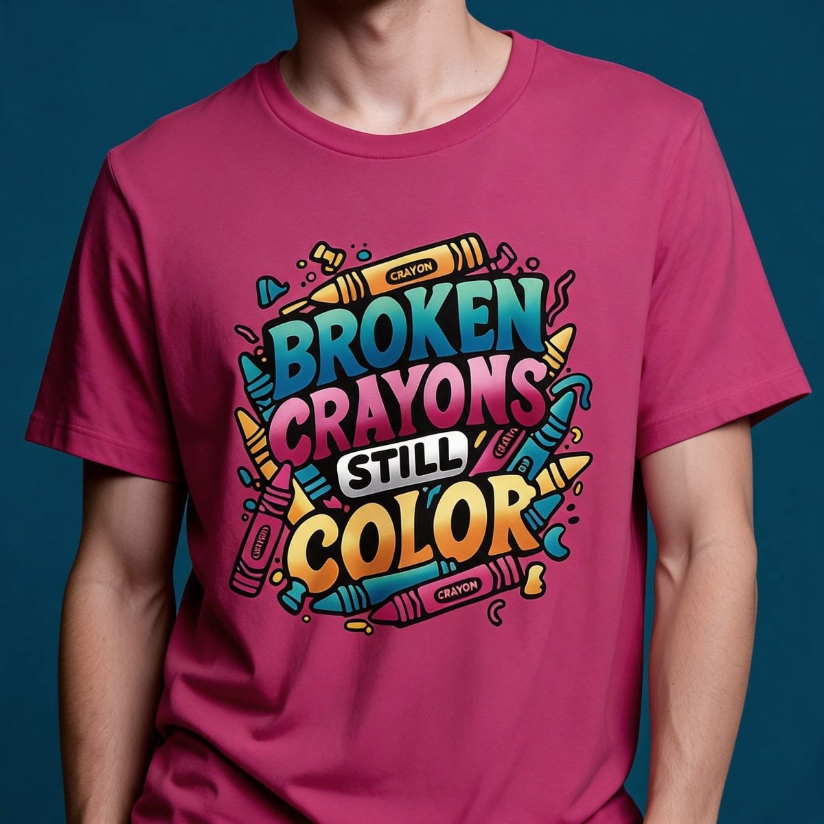 Broken Crayons Still Color Shirt