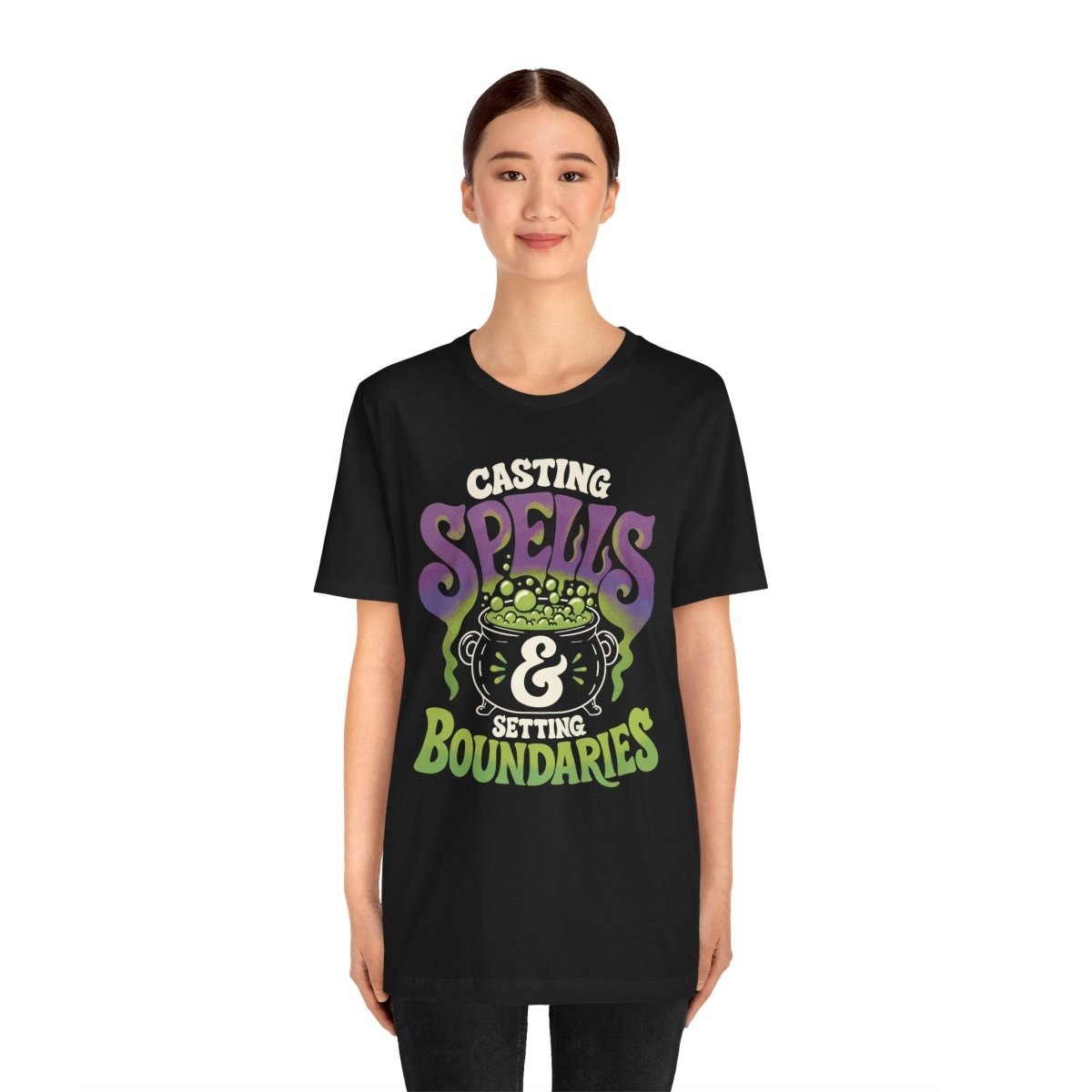 Casting Spells & Setting Boundaries Shirt - Self-Care Shirts