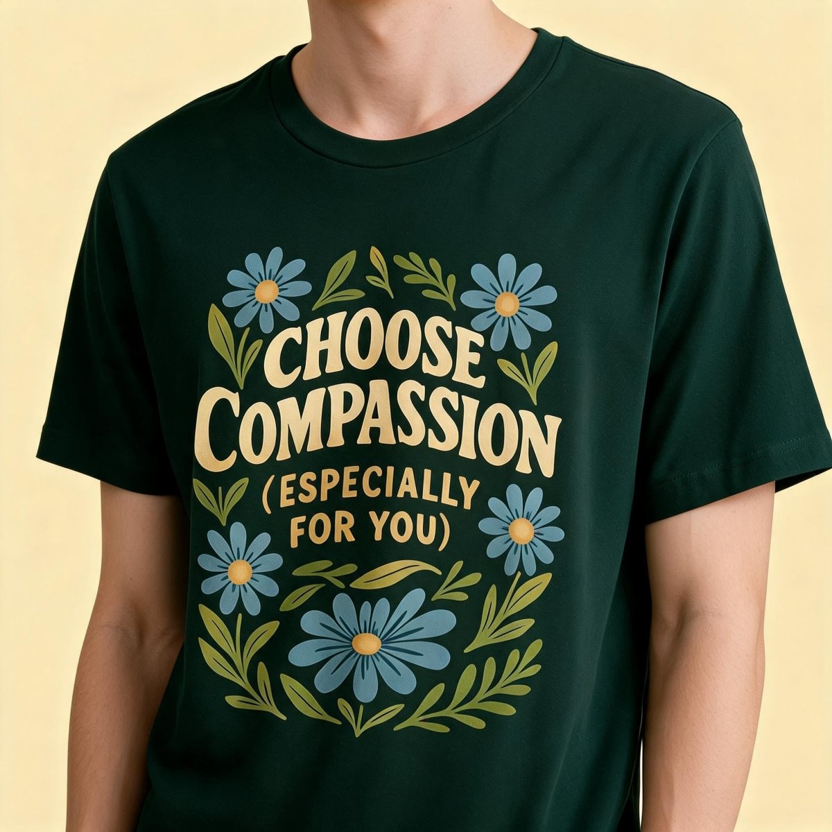 Choose Compassion (Especially for You) Shirt - Self-Care Shirts