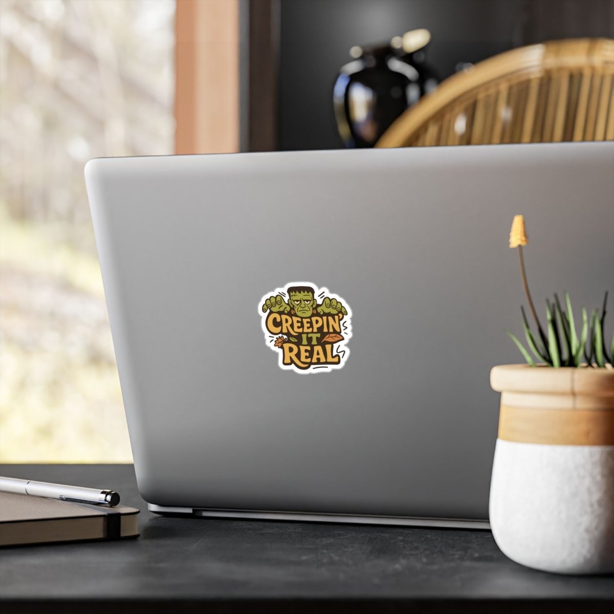 Creepin' It Real Sticker - Self-Care Shirts