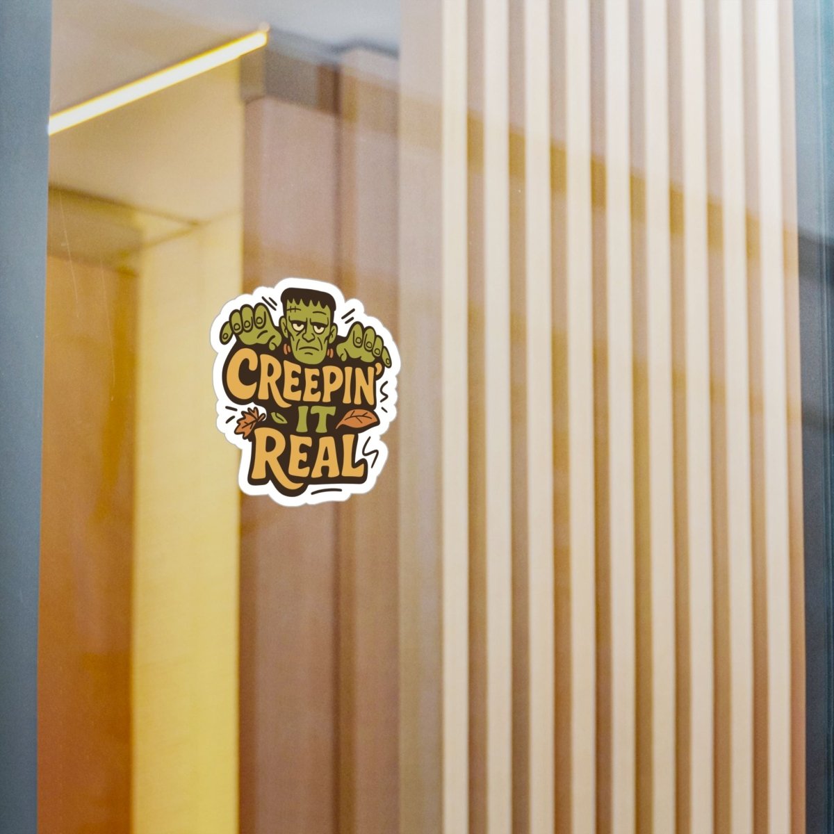 Creepin' It Real Sticker - Self-Care Shirts
