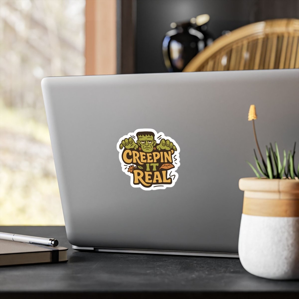 Creepin' It Real Sticker - Self-Care Shirts