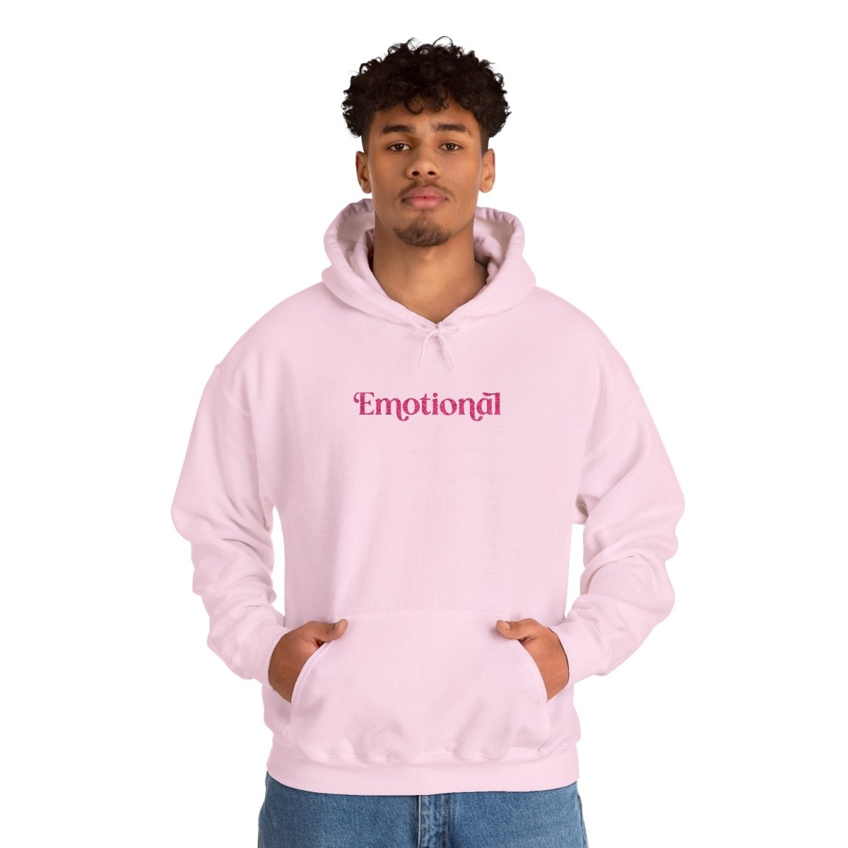 Embroidered Emotional Hoodie - Self - Care Shirts