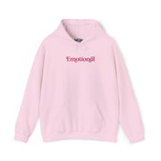 Emotional Embroidered mental health hoodie - sensitivity and authenticity design - Self-Care Shirts