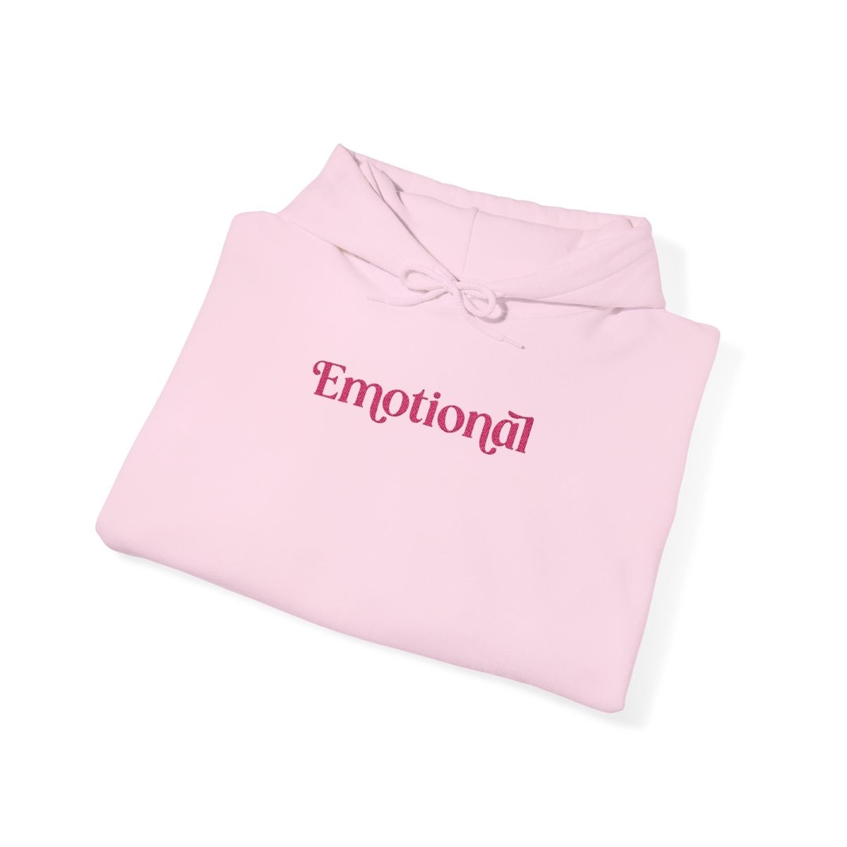 Embroidered Emotional Hoodie - Self - Care Shirts