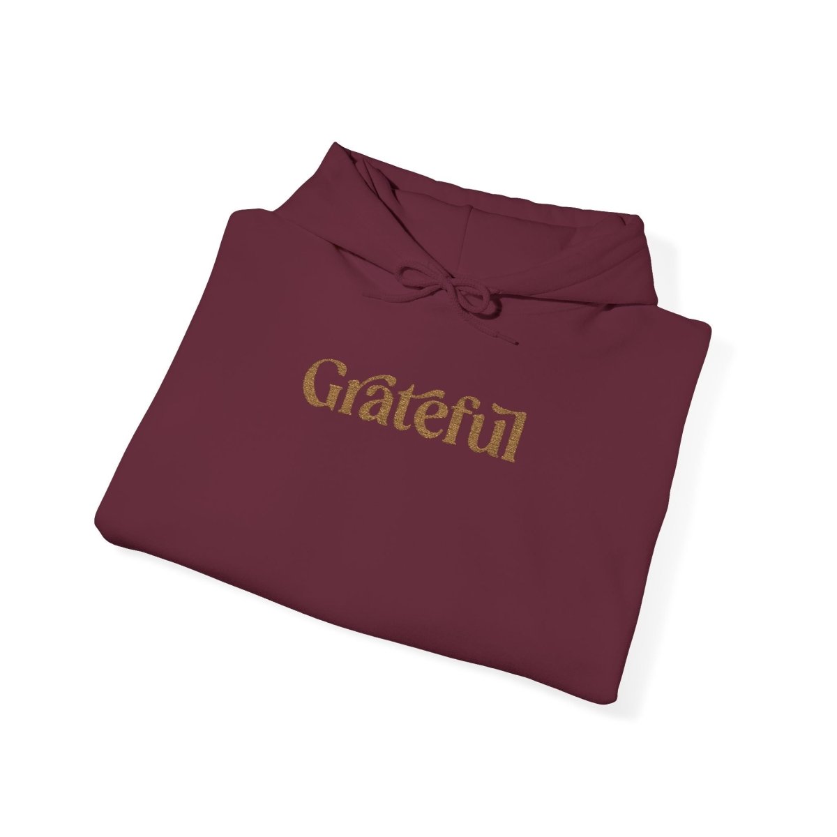 Embroidered Grateful Hoodie - Self - Care Shirts
